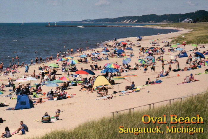 The Oval at Saugatuck - OLD PHOTO